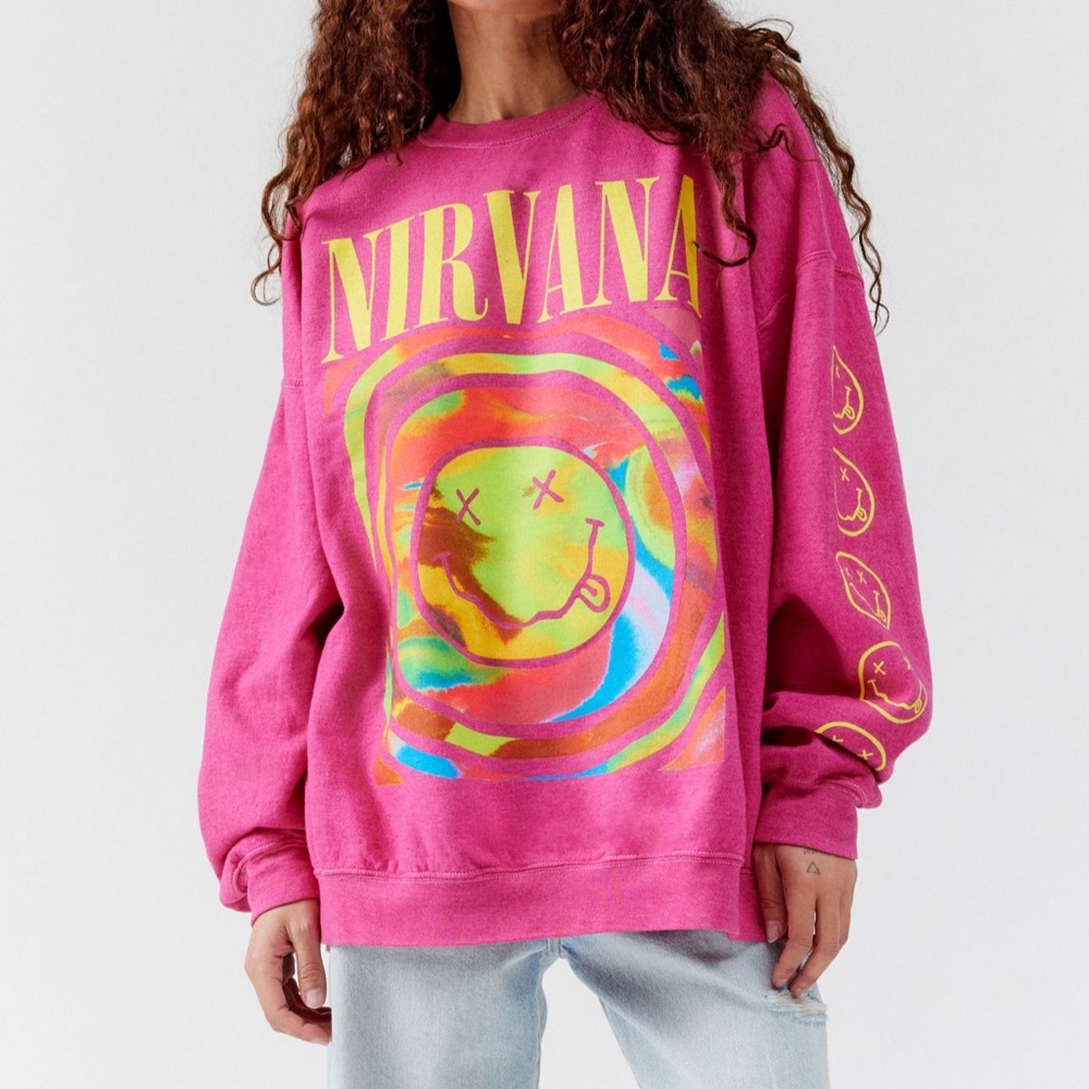 Nirvana oversized sweatshirt
